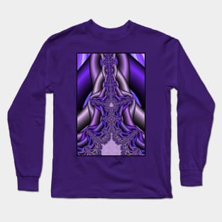 Purple Lace Long Sleeve T-Shirt